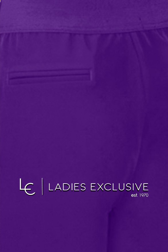 BELLA P. Παντελόνι κρεπ με λάστιχο