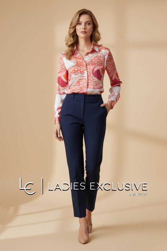 BELLA P. Πουκάμισο σατέν