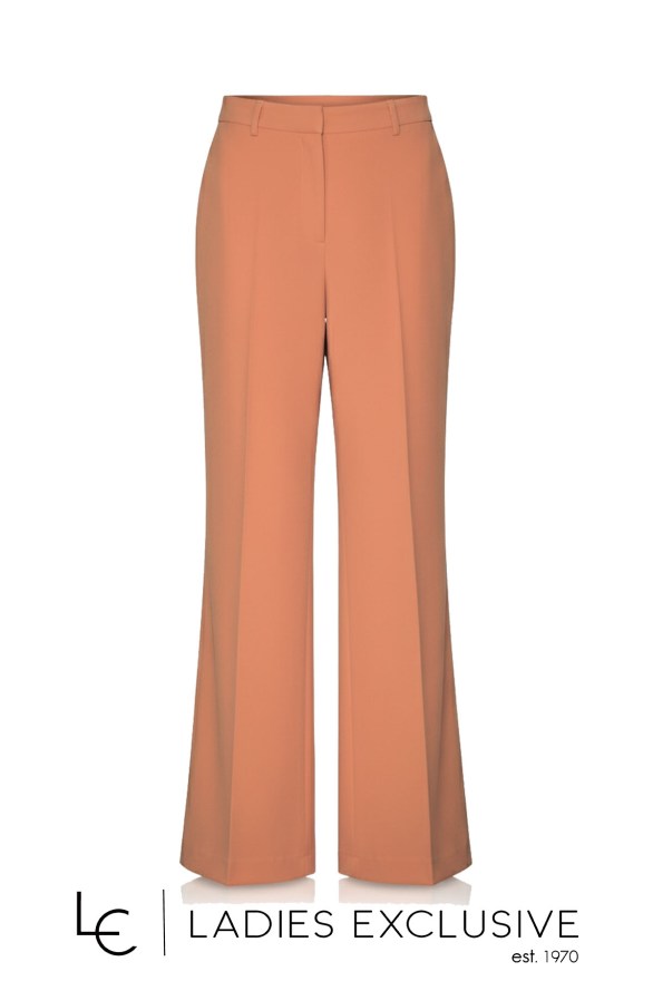 BELLA P. Παντελόνα κρεπ με λάστιχο