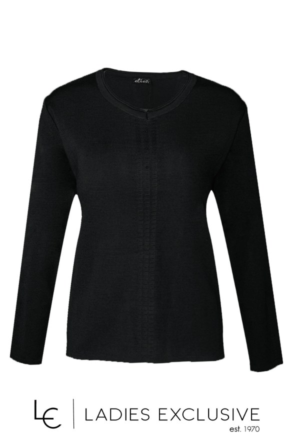 ELIN Μπλούζα μάλλινη με άνοιγμα v