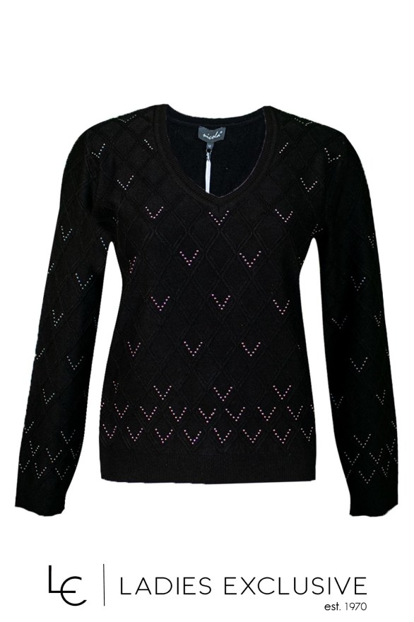 NICOLA Μπλούζα με άνοιγμα v