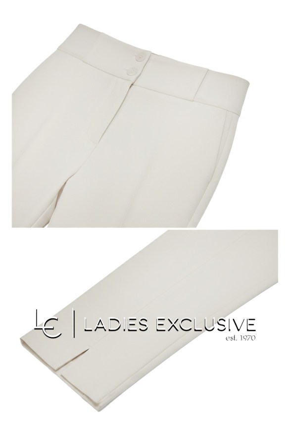 BELLA P. Παντελόνι κρεπ με λάστιχο