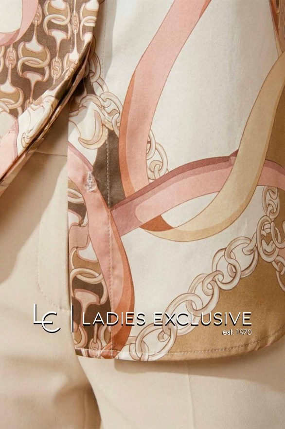 BELLA P. Πουκάμισο σατέν