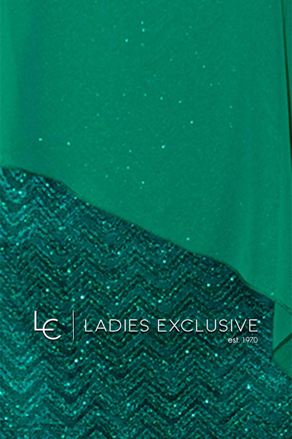 EFFECT Φόρεμα βραδινό με μπέρτα μουσελίνα