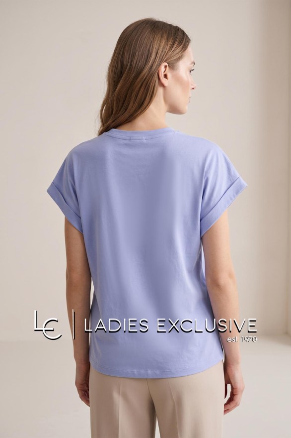 FRANSA Μπλούζα t-shirt με στάμπα αφηρημένο λουλούδι