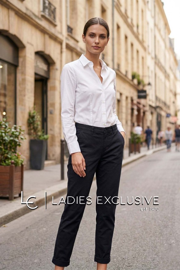 FRANSA Παντελόνι βαμβακερό