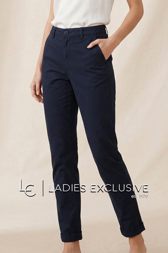 FRANSA Παντελόνι βαμβακερό