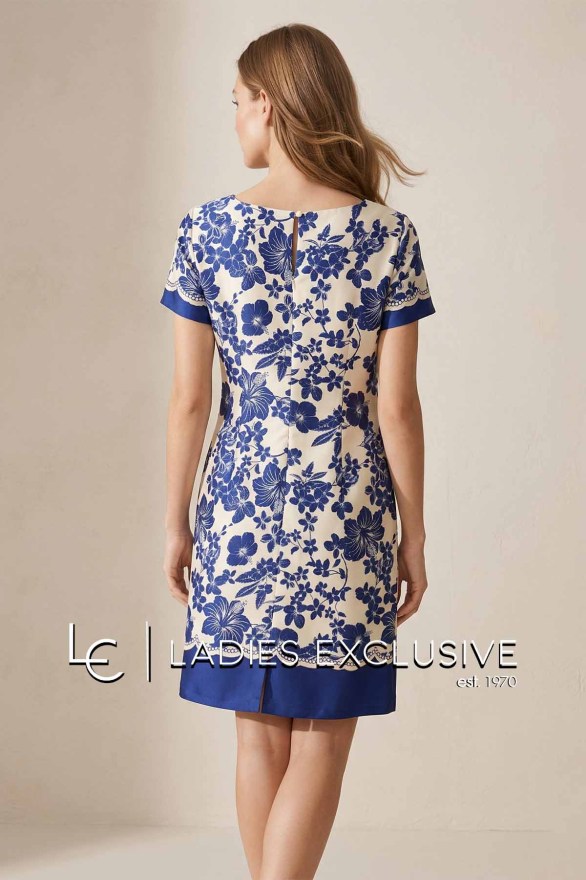 ESTEL Φόρεμα κοντομάνικο σατέν