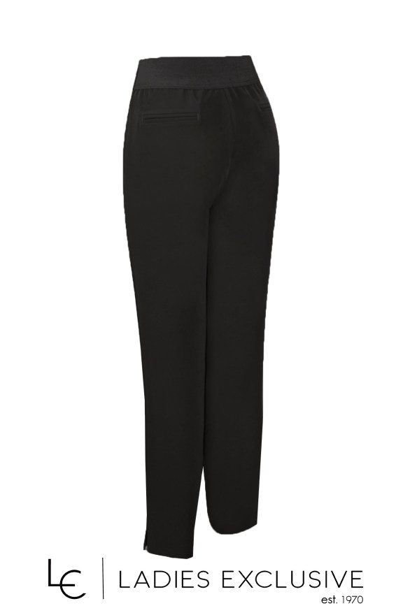 BELLA P. Παντελόνι κρεπ με λάστιχο