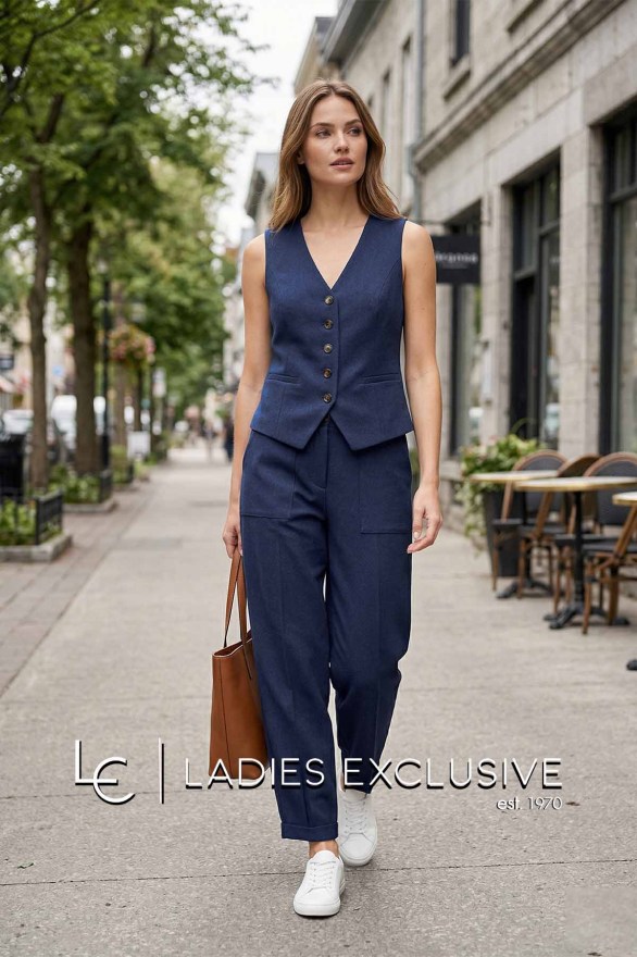 FRANSA Παντελόνι barrel fit