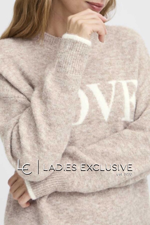 FRANSA Πουλόβερ LOVE