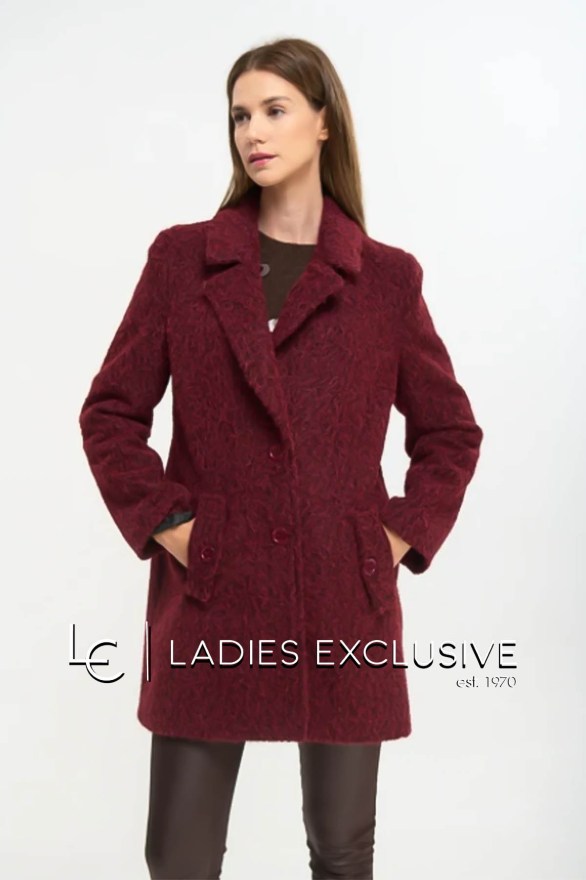 FIBES Ημίπαλτο μπουκλέ