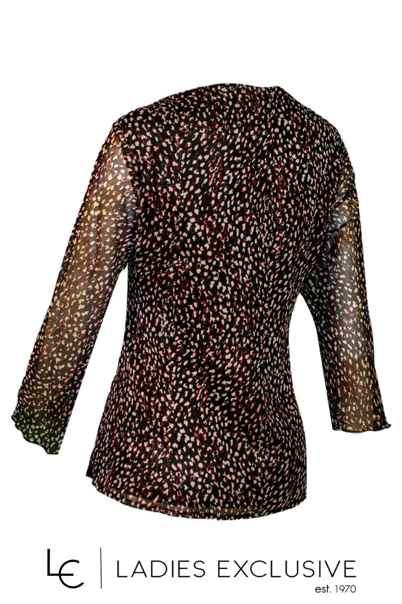 VIDAL Μπλούζα από μουσελίνα