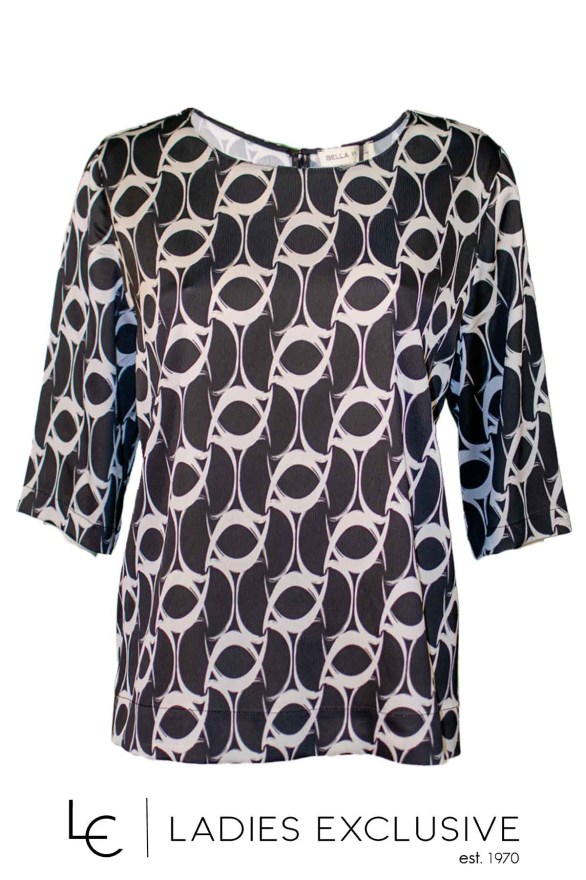 BELLA P. Μπλούζα ριχτή